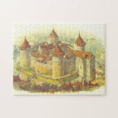 Medieval Castle Scene Puzzle Legpuzzel (Horizontaal)