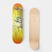 Medieval Castle Skateboard (Voorkant)