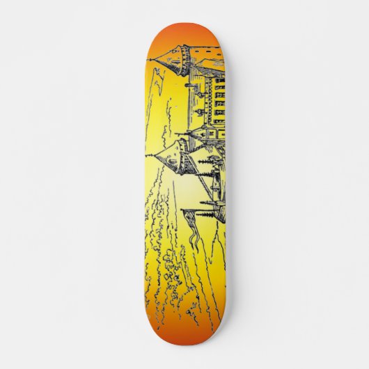 Medieval Castle Skateboard (Voorkant)