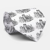 Medieval Castle Stropdas (Opgerold)