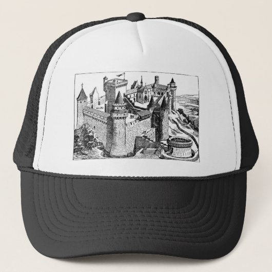Medieval Castle Trucker Pet (Voorkant)