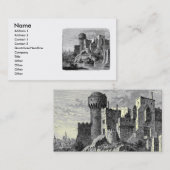 Medieval Castle Visitekaartje (Voorkant / Achterkant)