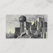 Medieval Castle Visitekaartje (Achterkant)