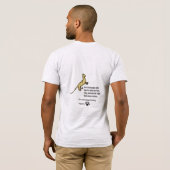 Medieval Cat Ownership Declaration T-shirt (Achterkant volledig)