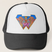 Medieval Celtic Art Knoks en Design Trucker Pet (Voorkant)