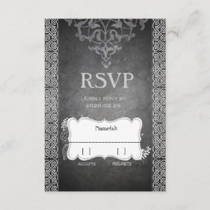 Medieval Celtic RSVP Kaartje