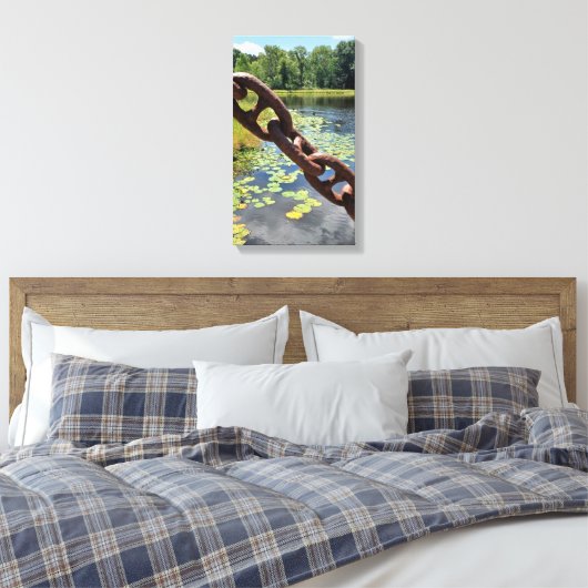 Medieval Chain Canvas Afdruk (Insitu (Slaapkamer))