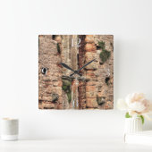 Medieval Chepstow Castle Ancient Window UK Vierkante Klok (Huis)