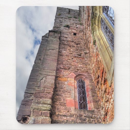 Medieval Chepstow Castle Monmouthshire, Wales, Ver Muismat (Voorkant)