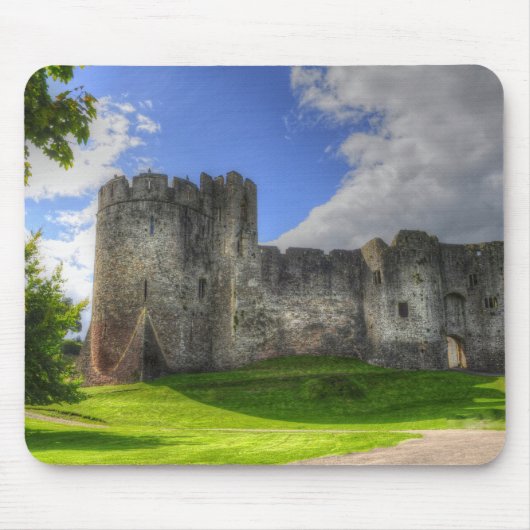 Medieval Chepstow Castle Monmouthshire, Wales, Ver Muismat (Voorkant)