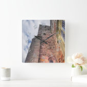 Medieval Chepstow Castle Monmouthshire, Wales, Ver Vierkante Klok (Huis)