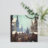 Medieval Christmas Market Kaart (Staand voorkant)