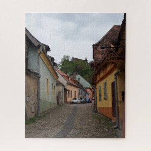 Medieval City Road Sighisoara Legpuzzel