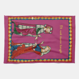 Medieval Couple Theedoek