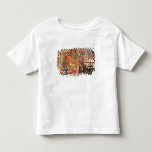 Medieval Court, ontworpen door Pugin, bord 40 uit  Kinder Shirts