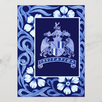 Medieval Crest sparen de Datumkaarten Save The Date