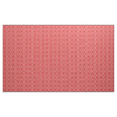 Medieval Damask Fleur-de-lis, rood en wit Stof (Yard (91,4 cm))