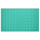 Medieval Damask Fleur-de-lis, turquoise & aqua Stof (Fat Quarter)