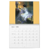 Medieval Dames Knight Aangepast Gedrukt Kalender (Mar 2026)