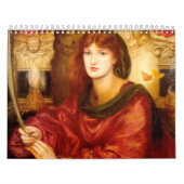 Medieval Dames Knight Aangepast Gedrukt Kalender (Hoes)