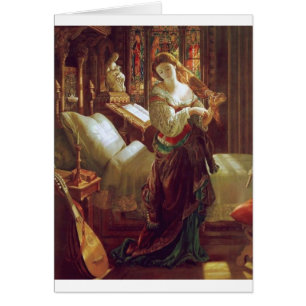 Medieval damesslaapkamer