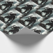 Medieval Dark Knight Cadeaupapier (Hoek)