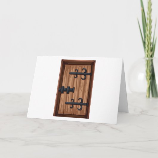 Medieval deurdeur kaart (Voorkant)