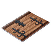 Medieval deurdeur notitieboek (Linkerzijde)