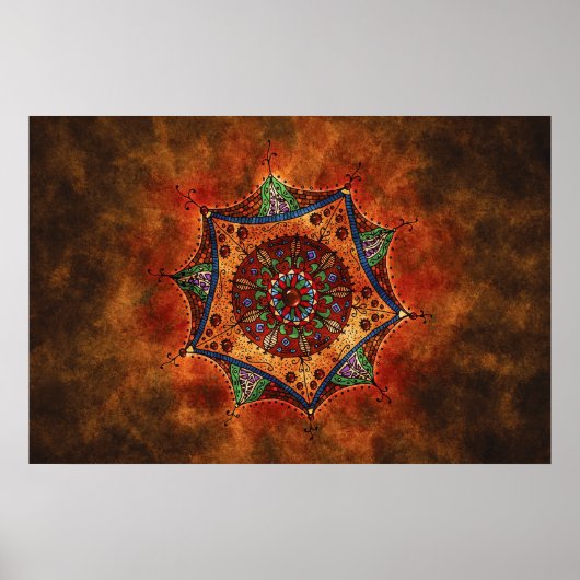 Medieval ding poster (Voorkant)