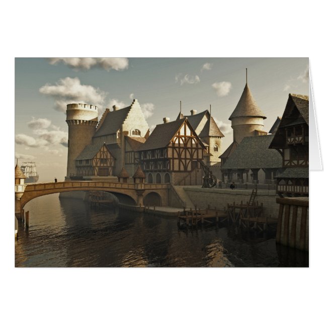 Medieval Docks (Voorkant Horizontaal)