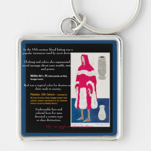 Medieval Doctor Sleutelhanger (Voorkant)