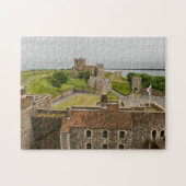 Medieval Dover Castle Kent England Legpuzzel (Horizontaal)