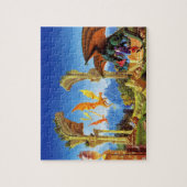 Medieval Dragon Art Legpuzzel (Verticaal)