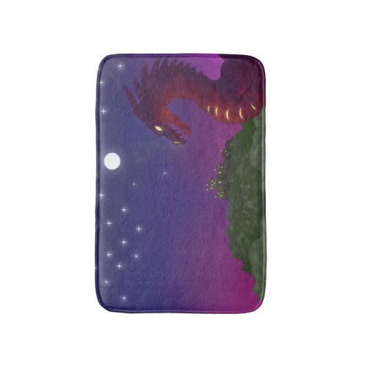 Medieval Dragon Badmat (Voorkant Verticaal)
