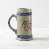 Medieval Dragon Beer Stein Bierpul (Links)