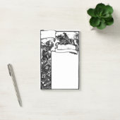 Medieval Dragon en Knight Post-it® Notes (Kantoor)