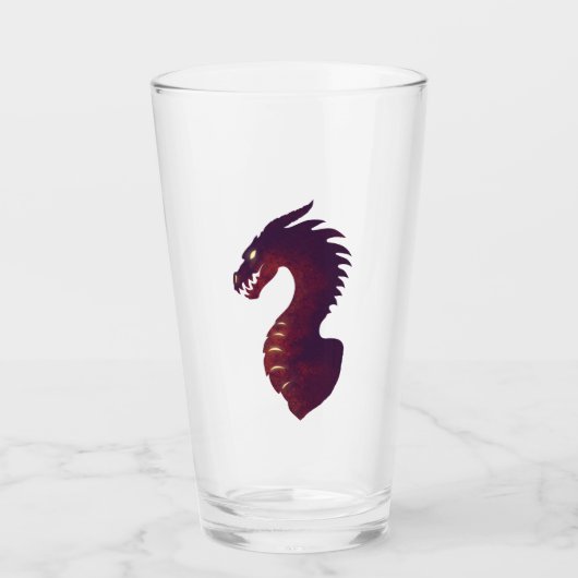Medieval Dragon Glas (Voorkant)