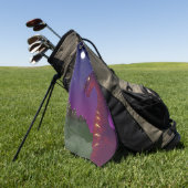 Medieval Dragon Golfhanddoek (Groen)