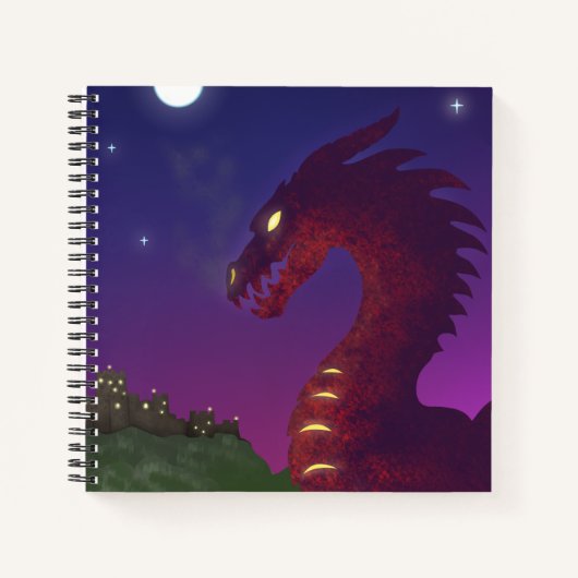 Medieval Dragon Notitieboek (Voorkant)