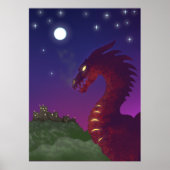 Medieval Dragon Poster (Voorkant)