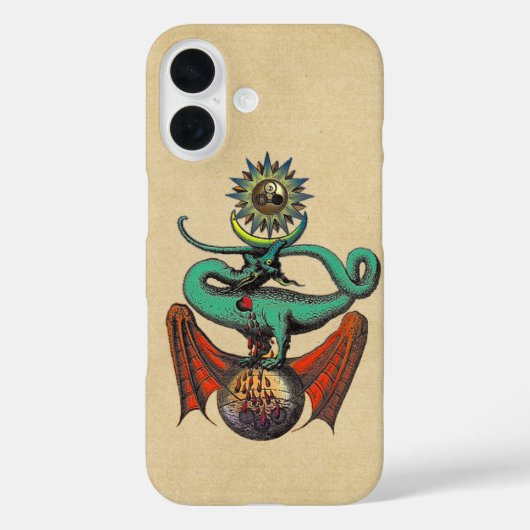 Medieval Dragon Ripley Scroll Case-Mate iPhone Case (Achterkant)