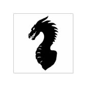 Medieval Dragon Rubberstempel (Afrduk)