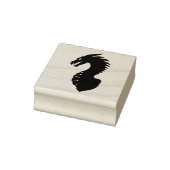 Medieval Dragon Rubberstempel (Stempel)