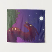 Medieval Dragon Wandkleed (Voorkant (horizontaal))