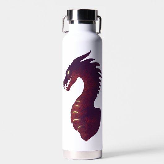 Medieval Dragon Waterfles (Voorkant)