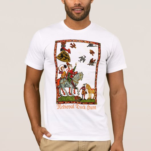 Medieval Duck Hunt T-shirt (Voorkant)