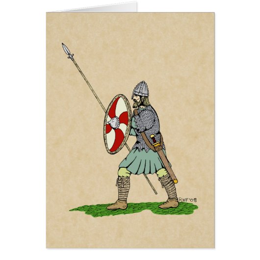 Medieval Engels/Saxon Warrior (Voorkant)