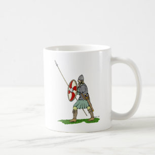 Medieval Engels/Saxon Warrior Koffiemok