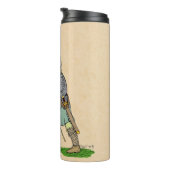 Medieval Engels/Saxon Warrior Thermosbeker (Geroteerd rechts)