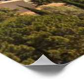 Medieval Eze citadel, Provence, Frankrijk Poster (Hoek)